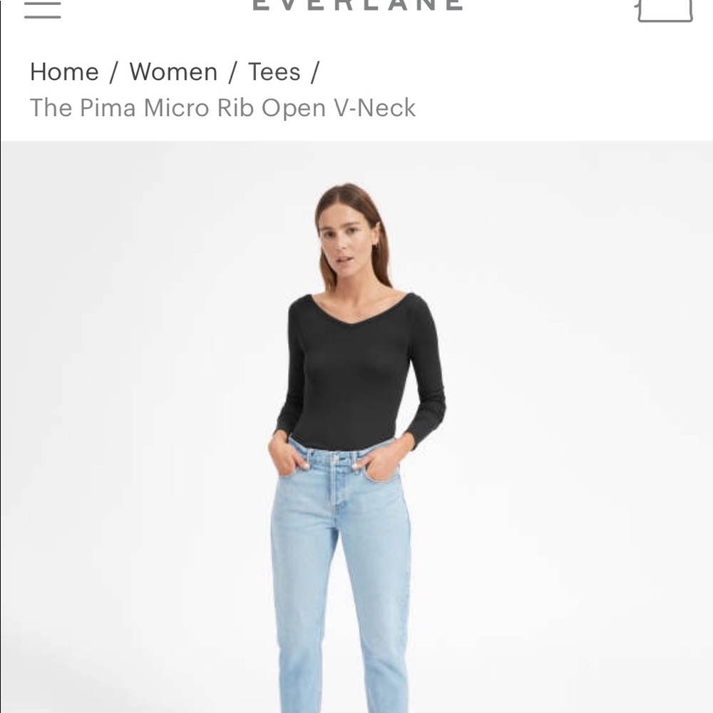 Everlane the Pima MicroRib